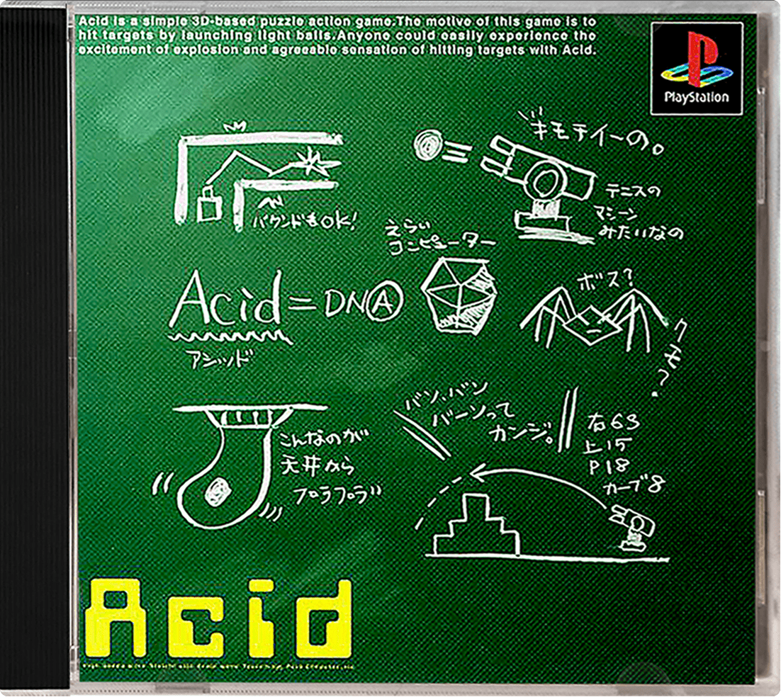 Acid box art for Playstation